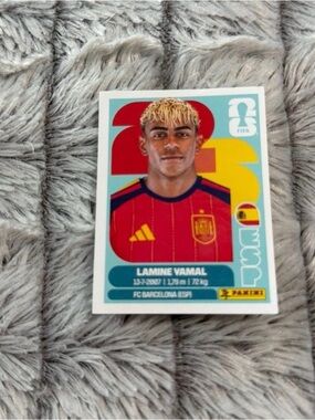 Panini Official FIFA World Cup 2026 Sticker — Black & White Back
